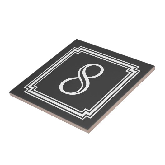 Zollamt-Zahl-oder Monogramm-Fliese Fliese (Seite)