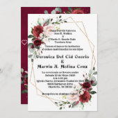 Zollanforderung Einladung (Vorne/Hinten)