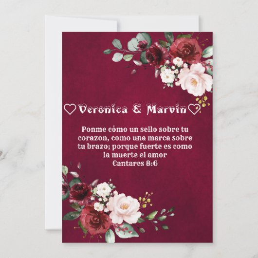 Zollanforderung Einladung (Rückseite)