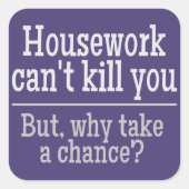 Zollaufkleber Quadratischer Aufkleber (Vorderseite)