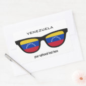Zollaufkleber von Venezuelan Shades Rechteckiger Aufkleber (Umschlag)