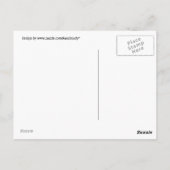 ZOLLBARE Blume Postkarte (Rückseite)