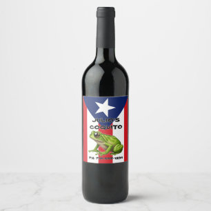 ZOLLBARE COQUITO-Labels Weinetikett