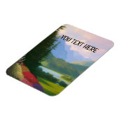 ZOLLBARE, flexible Foto-Magnet Magnet (Linke Seite)