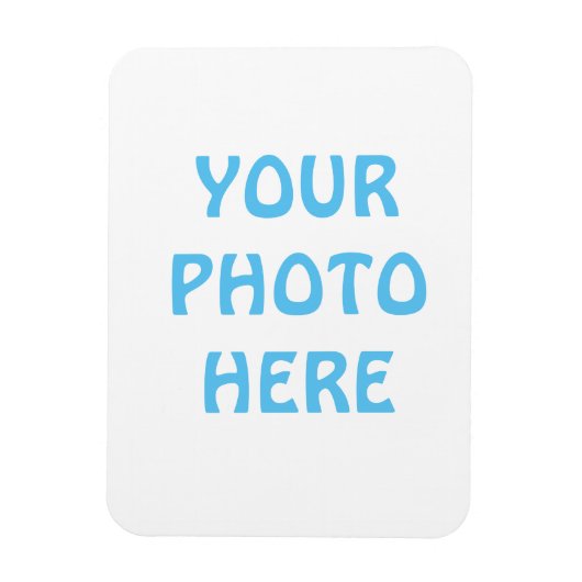 ZOLLBARE, flexible Foto-Magnet Magnet (Vertikal)