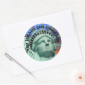 ZOLLBARE Freiheitsstatue, New Yorker Sticker (Umschlag)