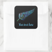 ZOLLBARE NEUSEELAND KIWI FERN PAUA STICKER (Tasche)