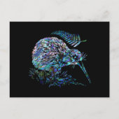 ZOLLBARE NEUZEALAND KIWI PAUA POSTCARD POSTKARTE (Vorderseite)