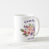 ZOLLBARE Oma Datum - Erstmaliges Oma Con Kaffeetasse (VorderseiteRechts)