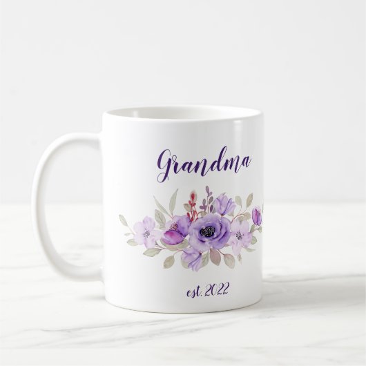 ZOLLBARE Oma Datum - Erstmaliges Oma Con Kaffeetasse (Links)