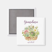 ZOLLBARE Oma Datum - Erstmaliges Oma Con Magnet (Vorderseite/Rückseite)