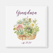 ZOLLBARE Oma Datum - Erstmaliges Oma Con Magnet (Vorne)