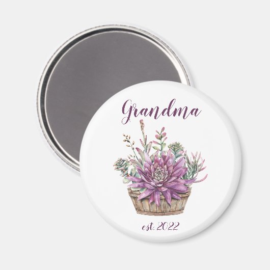 ZOLLBARE Oma Datum - Erstmaliges Oma Con Magnet (Vorderseite/Rückseite)