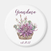 ZOLLBARE Oma Datum - Erstmaliges Oma Con Magnet (Vorne)