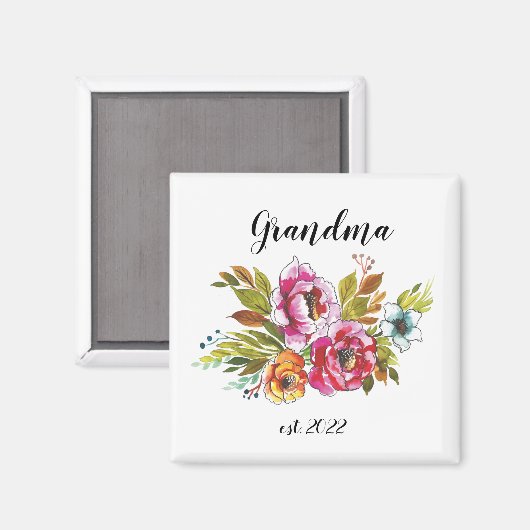 ZOLLBARE Oma Datum - Erstmaliges Oma Con Magnet (Vorderseite/Rückseite)