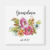 ZOLLBARE Oma Datum - Erstmaliges Oma Con Magnet (Vorne)