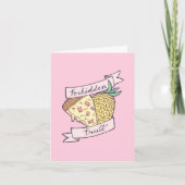 ZOLLBARE Pizzeria Pizza Valentines Karte (Vorderseite)
