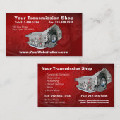 ZOLLBARE Übertragungsreparaturkarte Visitenkarte (Vorne/Hinten)