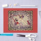 ZOLLBARE VINTAGE ANGEL-Tissue Paper Seidenpapier (Handwerk)