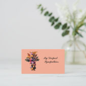 ZOLLBARES BEILEID - FLORISTKARTE BEGLEITKARTE (Stehend Vorderseite)