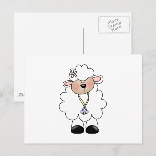 ZOLLBLAU POSTKARTE (Vorne/Hinten)