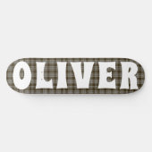 Zollbraun-Schottische Schottenkarton Skateboard (Horizontal)