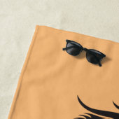 Zollchinesischer Drache Strandtuch (Beispiel)