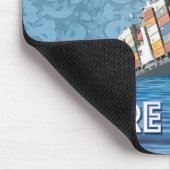 Zölle sind Steuern Handelskrieg Mousepad (Ecke)