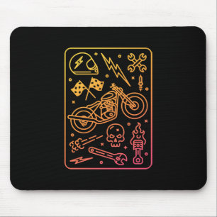 Zolleigene Motorradgarage 1 Mousepad