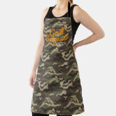 Zollernder Grill Sergeant Camo-Schürze Schürze (InSitu)