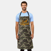Zollernder Grill Sergeant Camo-Schürze Schürze (Getragen)