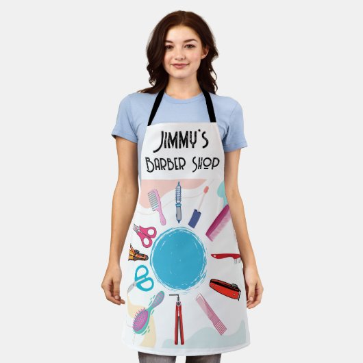 Zollfachgeschäft Schürze (Getragen)