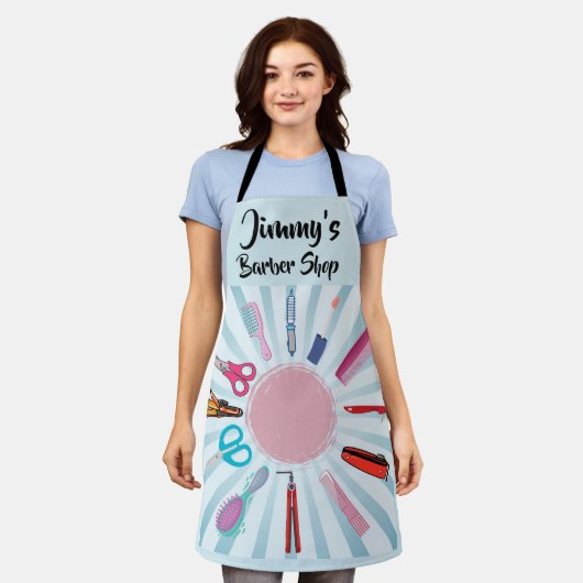 Zollfachgeschäft Schürze (Getragen)