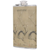 Zollfahne japanischer Kunst Flachmann (Links)