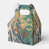 Zollfahnen für japanische Kunst Geschenkschachtel (Rückseite)