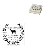 Zollfahnmilch Gummistempel (Stempel)