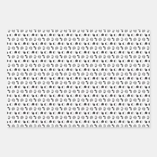 ZOLLFARBE GESCHENKPAPIER SET (Vorderseite 2)