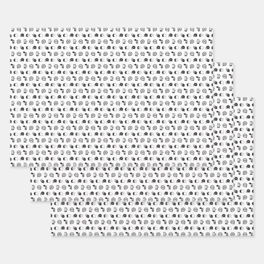 ZOLLFARBE GESCHENKPAPIER SET (Set)