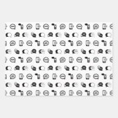 ZOLLFARBE GESCHENKPAPIER SET (Vorderseite)