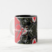 Zollfertige Kaffeetassen für Autostäube (Vorderseite Links)