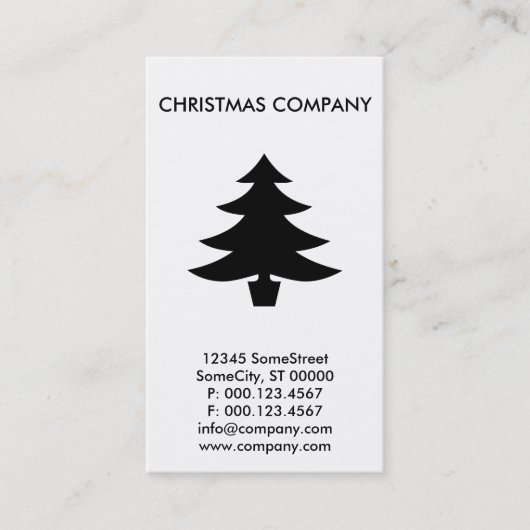 Zollfirma Visitenkarte (Vorderseite)