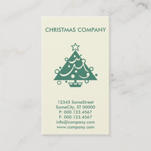 Zollfirma Visitenkarte (Vorderseite)