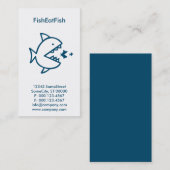Zollfisch-Fischgeschäft Visitenkarte (Vorne/Hinten)