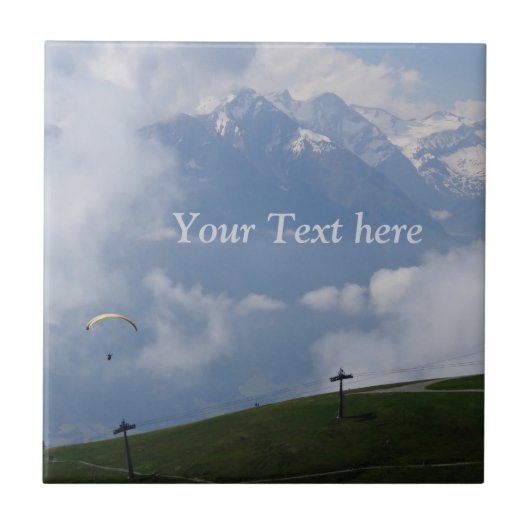 Zollfliesen aus österreichischen Alpen Fliese (Vorderseite)