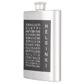 Zollformblatt Helsinki Metro Scroll Flachmann (Links)