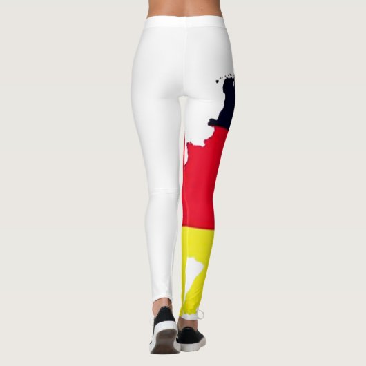 Zollgebiet Deutschland, Flagge Deutschlands | DDR- Leggings (Rückseite)