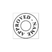 Zollgemäß Gummistempel (Prägung)