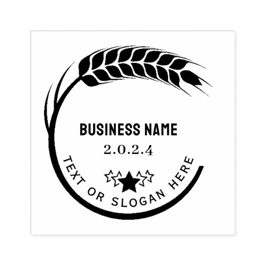 Zollgeschäft Gummistempel (Prägung)