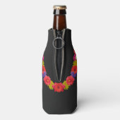 Zollgetränkkühler Hawaiian Lei Flaschenkühler (Flasche Rückseite)