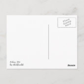 Zollhaus Postkarte (Rückseite)